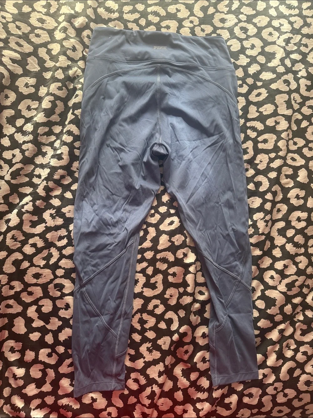 PINK Victoria's Secret Navy Blue High-Waist Leggings